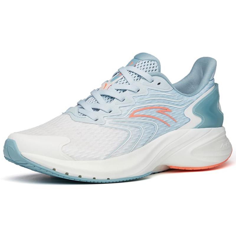 Anta Antelope Run 2 Cushioning Anti-Slip And Wear-Resistant Low-Top Running Shoes Women's White Blue Teal Sneakers 122225585-6