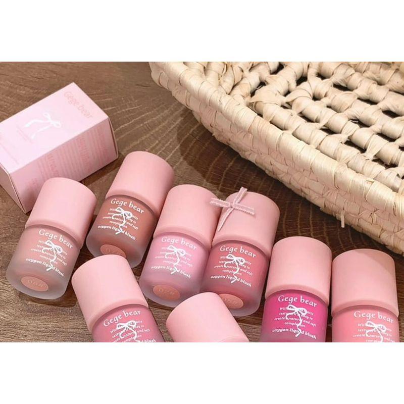 Gege Bear - Oxygen Liquid Cheek Blusher Stick - 8 Colors
