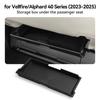 For 23-26 Alphard 40 Series ALPHARE Passenger Seat Storage Box Car Modification Accessories