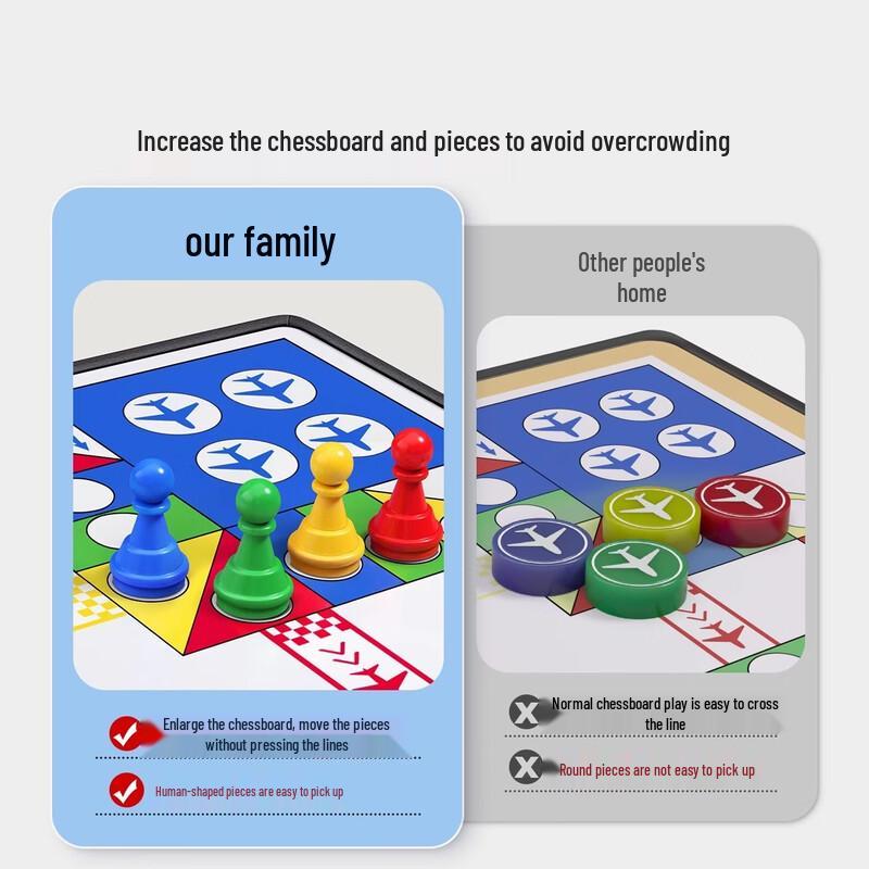 Wen Niu Magnetic Flying Chess Board Game