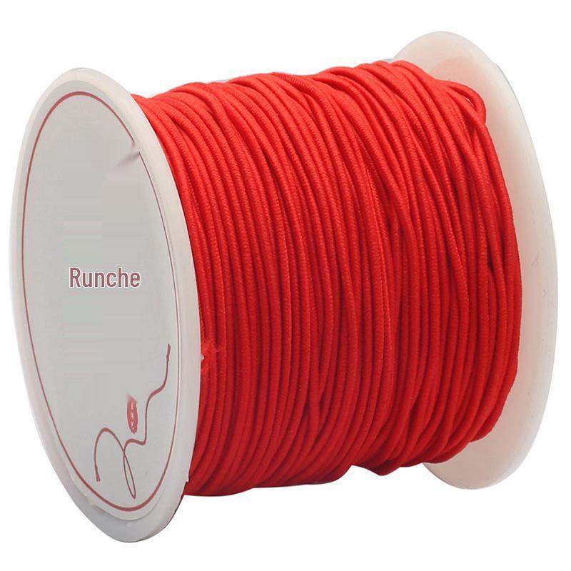 

Полиэстеровый эластичный шнур с оплеткой для изготовления украшений своими руками: Плетение браслетов и ожерелий ручной работы, подвески 1.2mm Thickness, Approx. 45m/roll