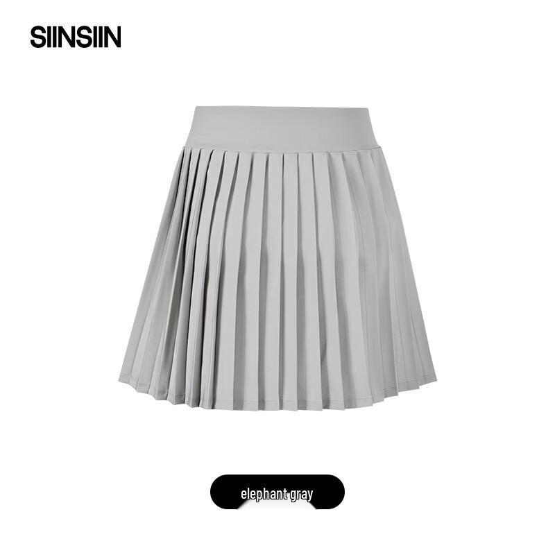 SIINSIIN Women s Pleated A-Line Skirt M
