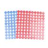 5 Ark Nummerklistermärken 1-100 Etikett Nummerklistermärke För DIY Hantverk Nagellack Limflaska Scrapbooking Dagbok Kontorsmaterial