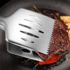 Enhanced Control Cooking Tongs Grilling Equipment Barbecue Tongs Serving Spatula Splash Prevention Feature Easy Food Handling