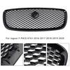 Gloss Black Front Bumper Grill Grille Fit JAGUAR F-PACE X761 2016-2020