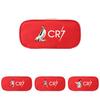 Cr7 Sports Theme Canvas Pencil Bag With Cartoon Print For Kids Teens