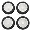 4pcs RC Front Rear Tires and Wheels with 12mm Hex for 1Celsius10 RC Off Road Car Upgrade Parts