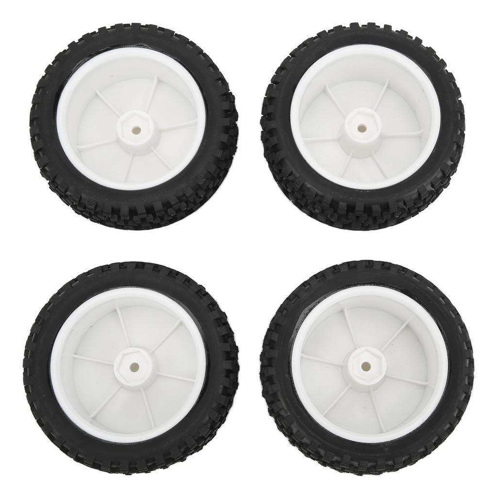 4pcs RC Front Rear Tires and Wheels with 12mm Hex for 1Celsius10 RC Off Road Car Upgrade Parts