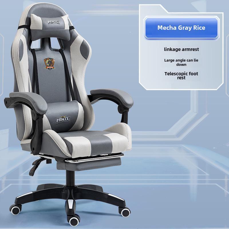 "Adjustable Cross-Border Racing Style Gaming Chair for Comfortable Long-Term Use"