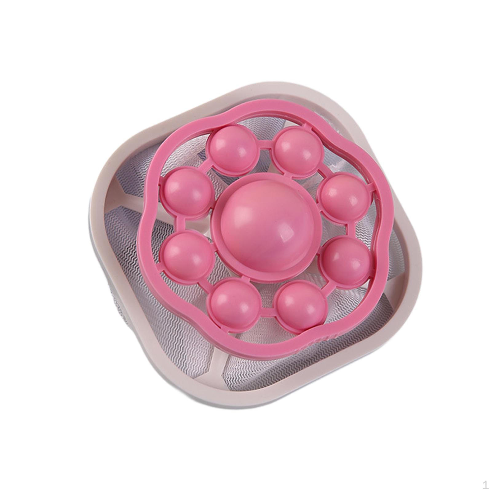 

Ловец для стирки, сетчатый мешок для удаления волос, многоразовый, для чистки, средство для удаления шерсти домашних животных розовый