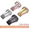 [Nywing] 18mm 20mm Omega Buckle OMEGA Stainless Steel Watch Strap D Buckle Double/Double Opening ...