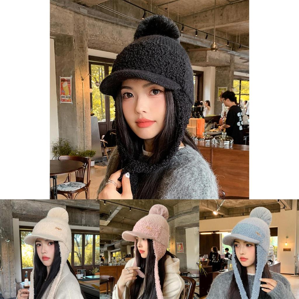 Knit Winter Beanie Hat For Women With Fleece Lining And Ear Protection For Cold Weather