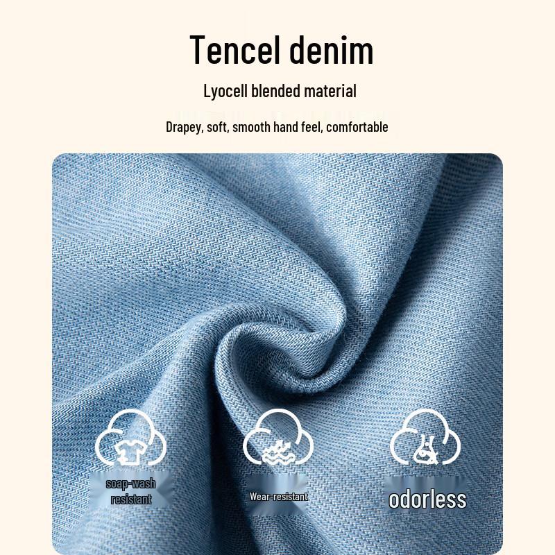 Teenie Weenie Girls' Cropped Tencel Denim Jacket