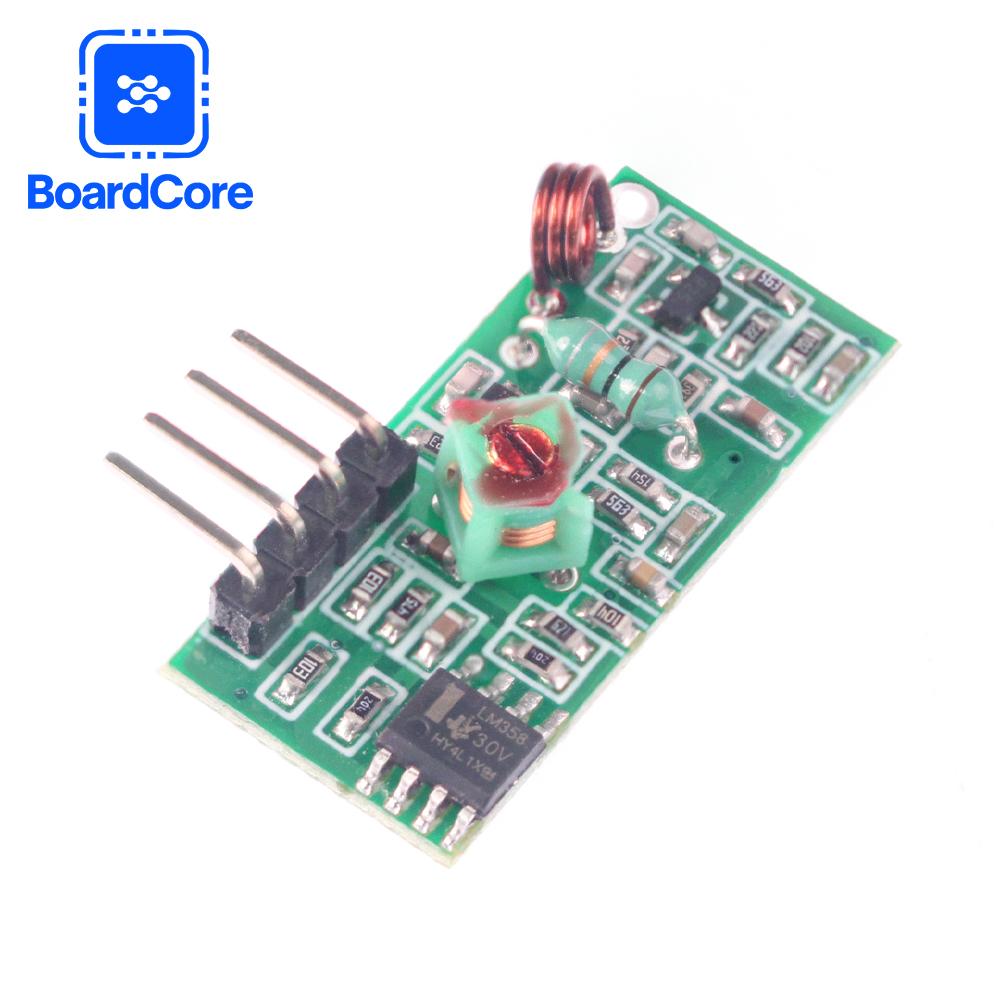 1 Paire Module Émetteur-Récepteur Super Régénération 315MHz Module Émetteur et Récepteur Sans Fil 5V CC pour Télécommande Projets DIY