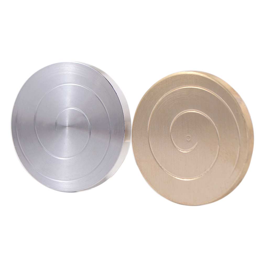 Round Fidget Spinner Toys Silent Bearing Fingertip Gyro Desktop Spinner Toys  Adult