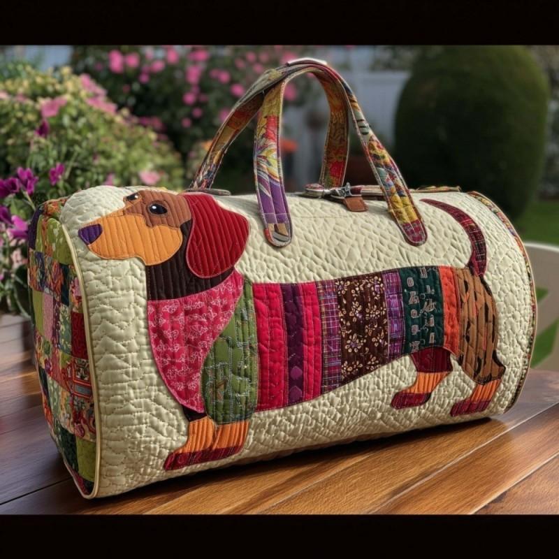 Small Animal Sunflower Print Travel Bag Unisex Gym Sports Large Capacity Weekend Overnight
