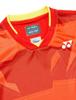 Yonex Short Sleeve Game Sunset Red J130 Kids' Shirt, (496)