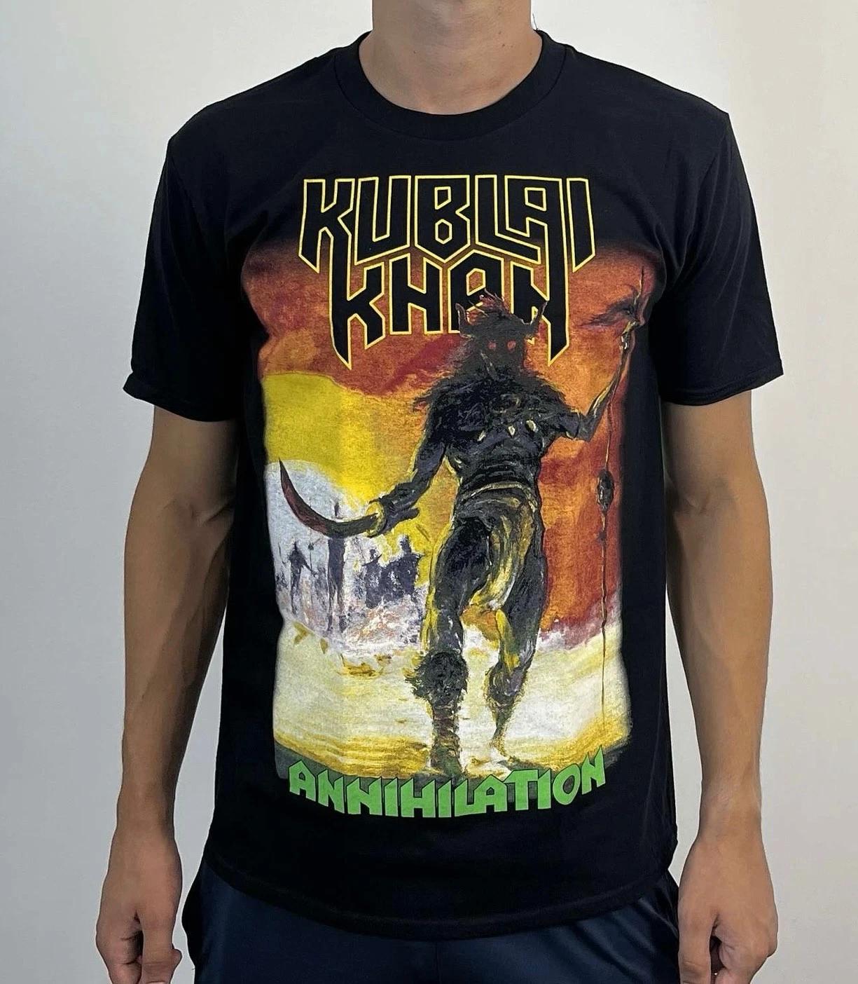 KUBLAI KHAN - Annihilation (T-Shirt) Slayer Anthrax Hirax XL
