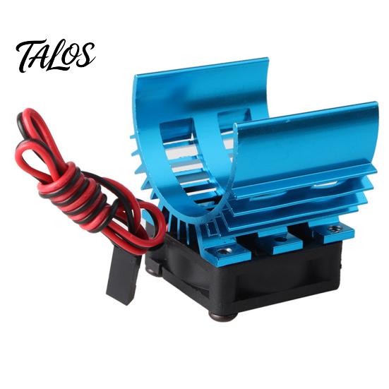 Metal Electric Motor Heat Sink 5V Cooling Fan for RC Parts 1/10 Car 540 550