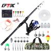 FTK Fishing Rod Set: 1.8-Meter Telescopic Lure Fishing Portable Starter Kit