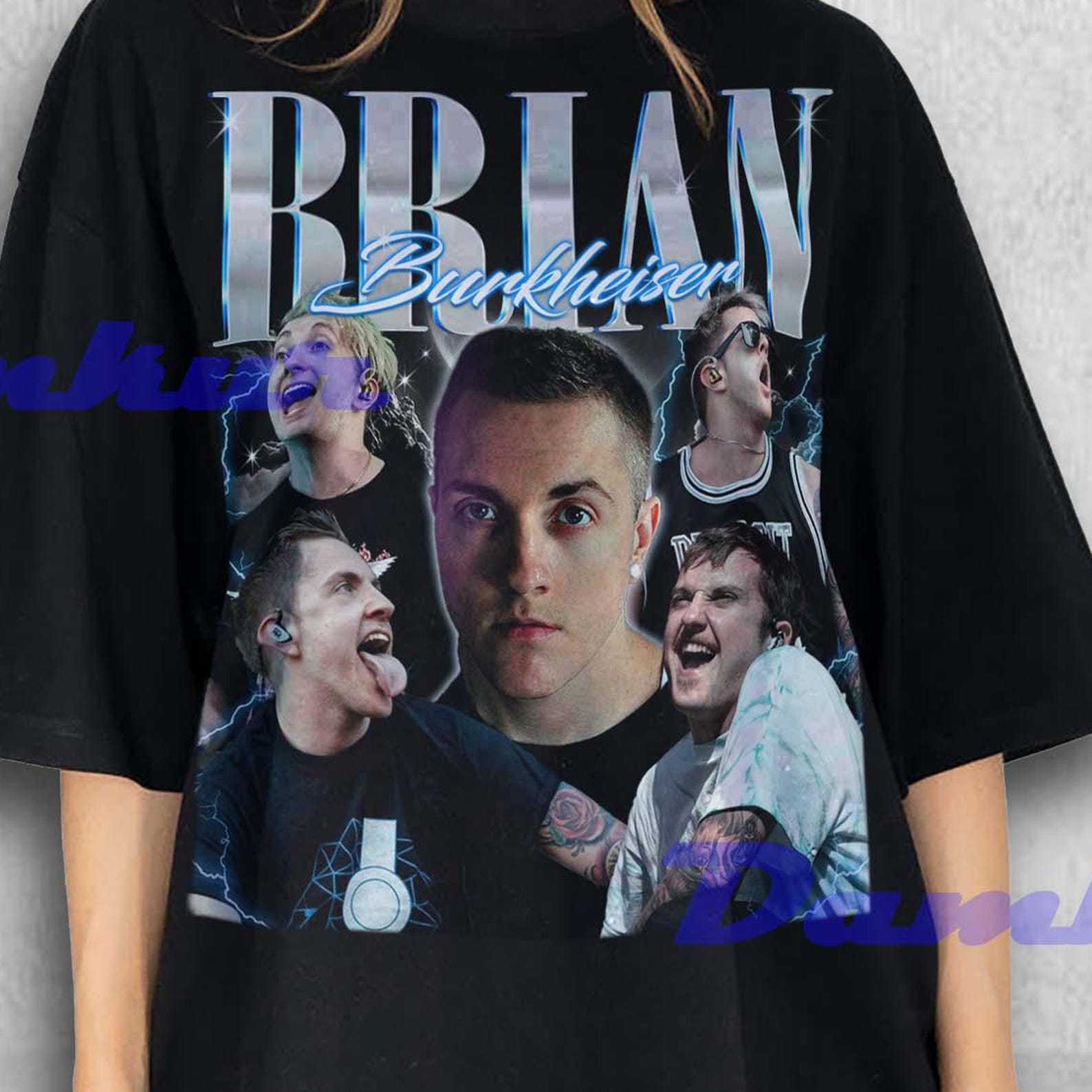 Brian Burkheiser Shirt, Brian Burkheiser Retro Tshirt, Brian Burkheiser Fan Tees, Brian Burkheiser Merch Gift, Brian Burkheiser T-shirt 2XL