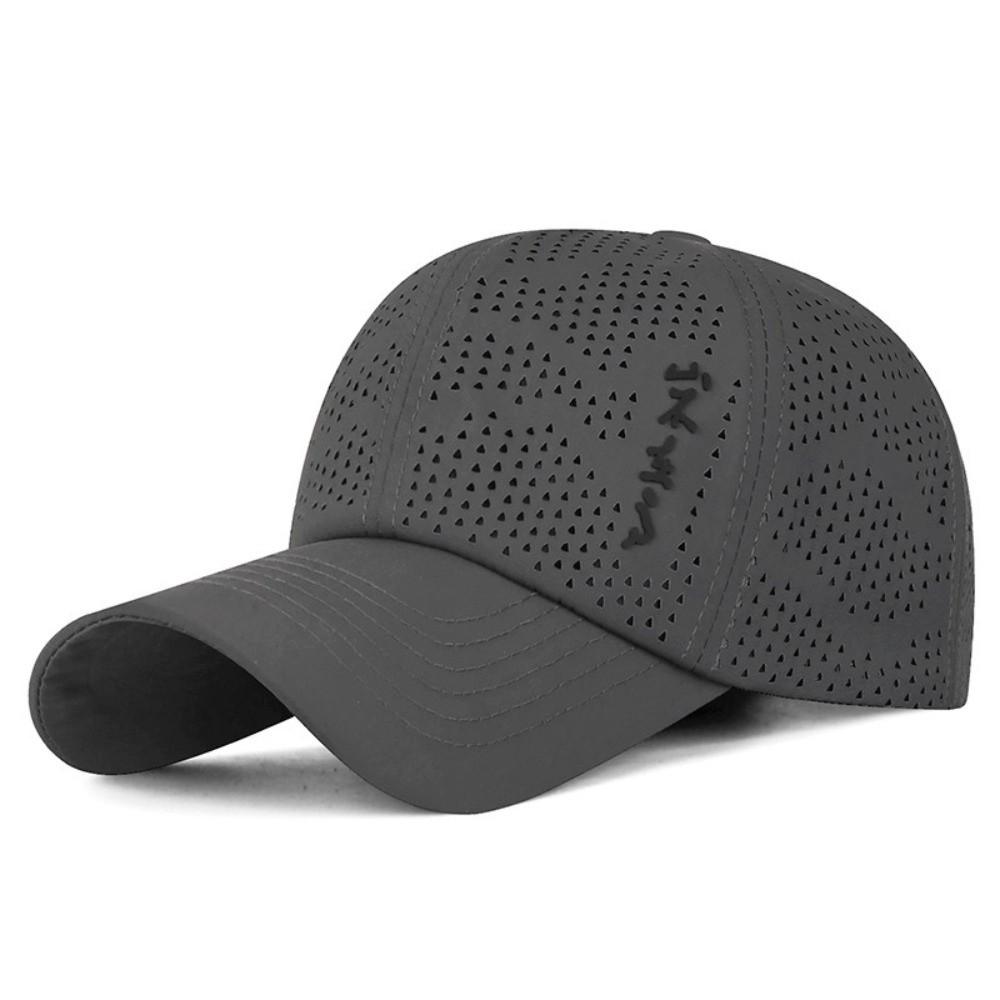 Anti-UV Running Hat Quick Dry Sun Hat Fashion Mesh Baseball Cap Summer