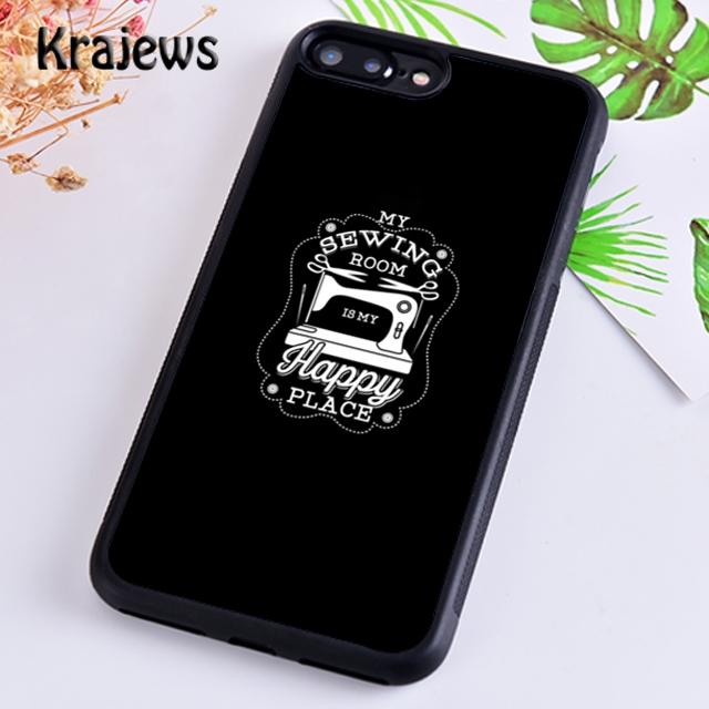 Krajews Sewing Heartbeat Soft Phone Case Cover For IPhone 18 17 Air 16 15 14 plus 11 12 13 pro max Plus coque Shell Fundas