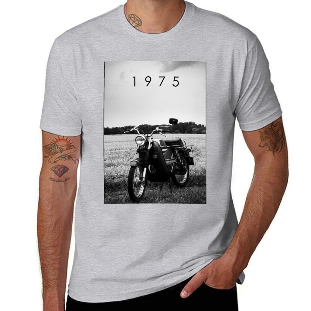 Kreidler Florett - 1975 T-Shirt Αστείο t-shirt αγόρια λευκά Ανδρικό t-shirt ρούχα anime ανδρικά γραφικά t-shirts αστεία