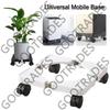 4 Caster Wheels Movable Base Stand Support Heavy Duty Washing Machine Base Adjustable Height Anti-Vibrator Base Laundry