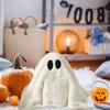 Halloween Plüsch Geist Spielzeug Gefüllt 3D Geist Plüschkissen mit Kürbis/Fledermaus für Kinder Erwachsene Halloween Party Geschenke