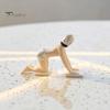 Creative Office Desk Gadgets 3D Printed Masked Hottie Ornament, Cool Mysterious Character Figurine, Stable Novelty Gifts for Gamers Base Desktop