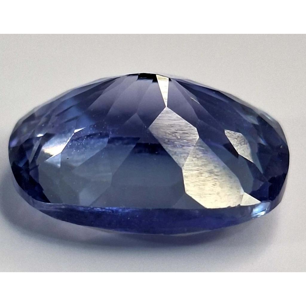 Stunning Light Blue Sapphire Natural Cushion Cut 16-18 Ct Certified Gemstone