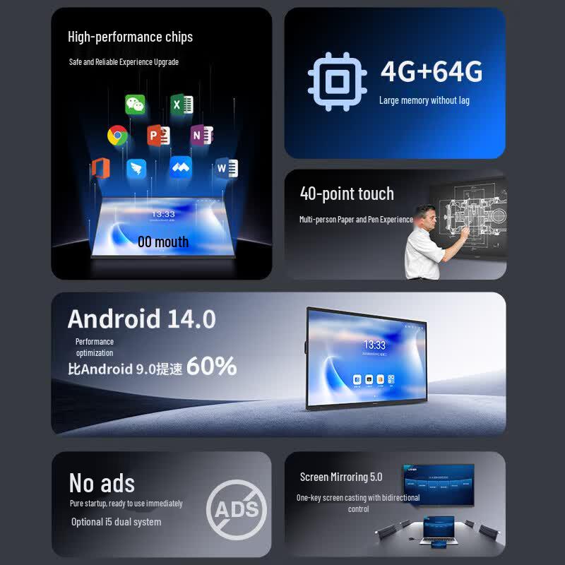 Skyworth 75-inch Interactive Smart Whiteboard (CN version)