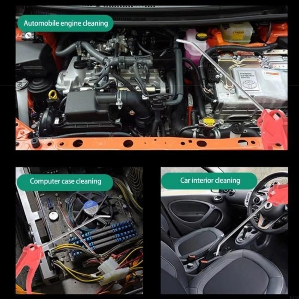 Plastic Air Pipe Pneumatic Combination Kit Air Duster Spray Blow Spray Tool Kit  Car Paint Cleaning