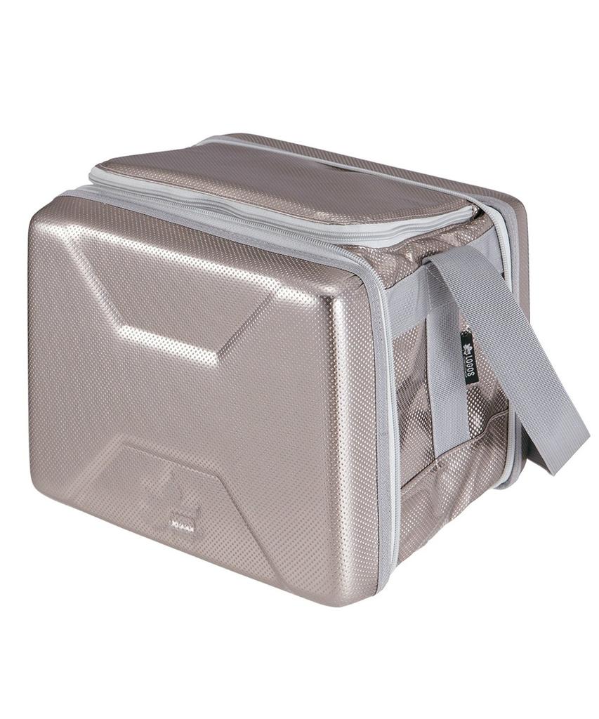 LOGOS Hyper Cooler Foldable Cooler Ideal for Disaster Preparedness Sub-Zero Bag, Medium, 81670070, Silver, Box,