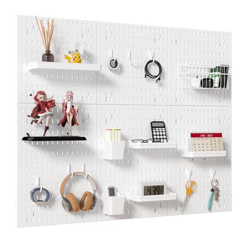 miflame No-Drill Pegboard J-Type Hooks