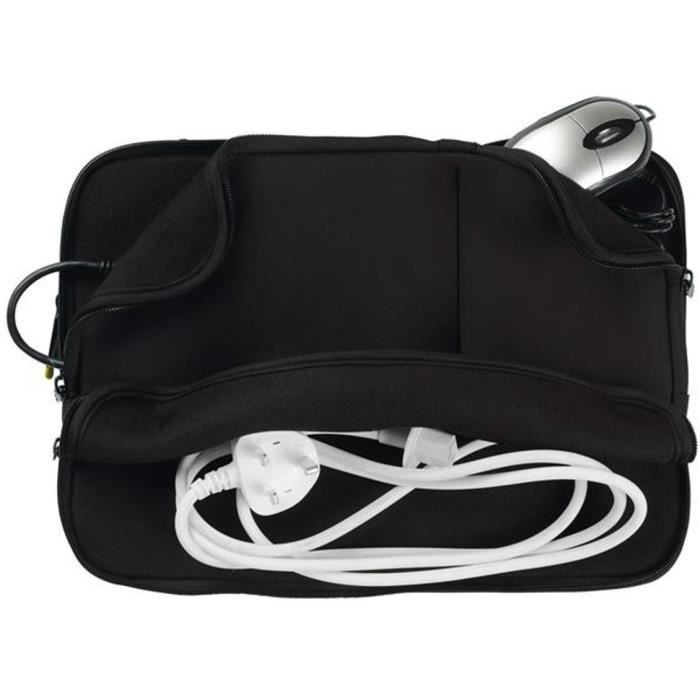 Housse Pour Ordinateur Portable - TECHAIR - 11.6" - Néoprène - Polyester Texturé - Multipoches