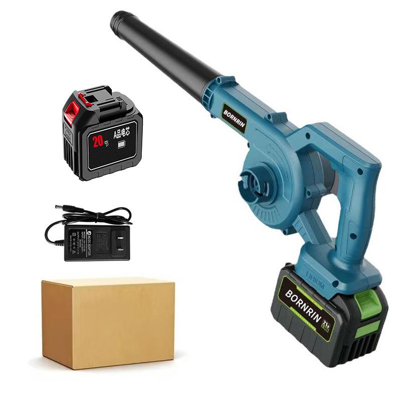 High-Power Dual-Use Electric Blower: Lithium Battery, Strong Blower & Vacuum for Dust Removal In Homes & Industry