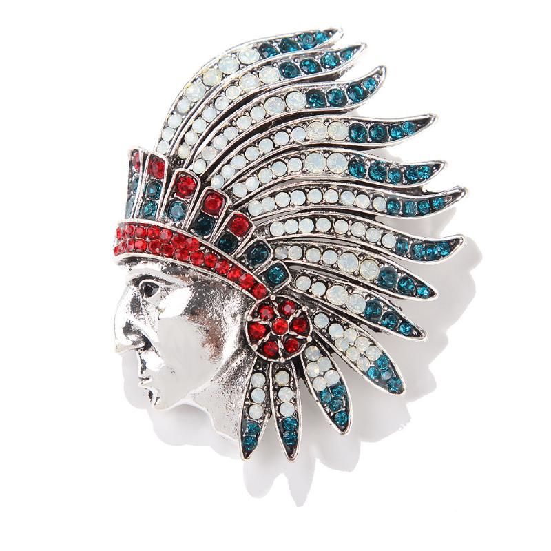 

Креативные индийские броши, значки для повседневного костюма для женщин, аксессуары для одежды, пальто, подарки серебряный