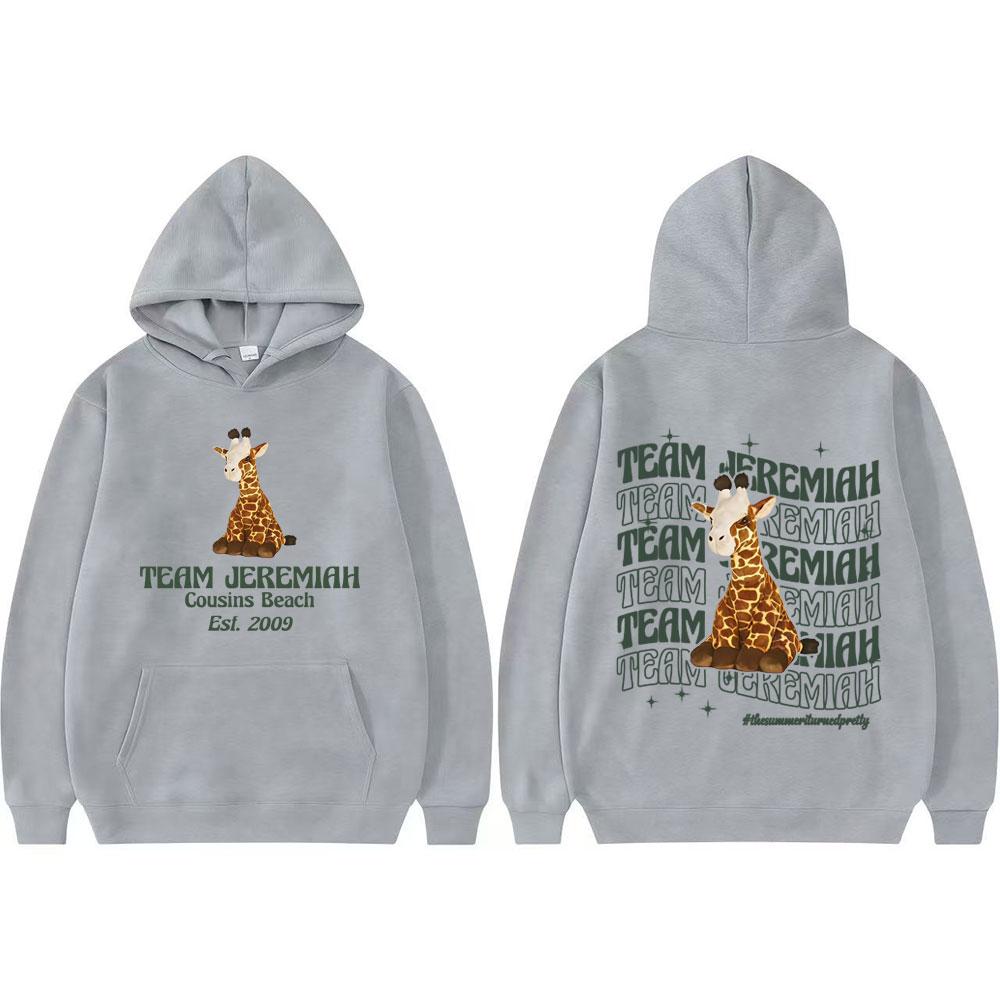 Team Conrad Cousins Beach Hoodie Tops I Turned Pretty Graphics Hoodies Men Women's Retro Harajuku Oversized Hot Sale Sweatshirts