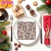 20pcs Disposable Napkins with Ghost Pattern Print for Wedding,Parties,and Daily Use for Thanksgiving Fall Christmas Table Decoration
