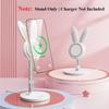 Portable Wireless Charger Stand Desktop Phone Holder for Magsafe Charger for iPhone 16/15/14 Pro Max (Not Included Charger)