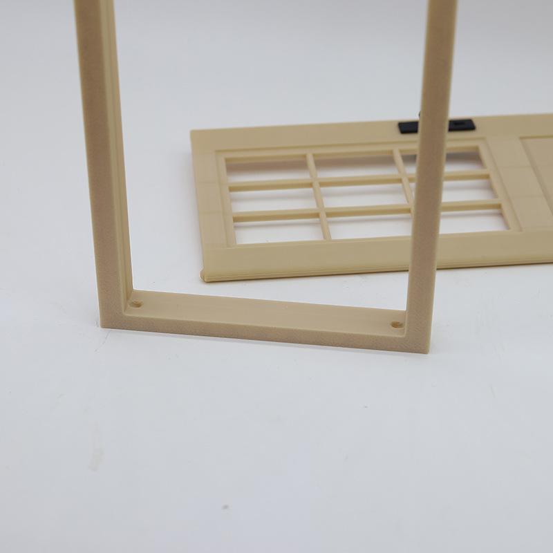 1 Piece 1:12 Dollhouse Simulation Plain Door Mini Openable Door Model Doll House Miniature Furniture Accessories