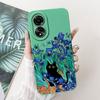 For Oppo A78 4G Case CPH2565 New Fashion Candy Painted Back Cover Shockproof Phone Case For Oppo A78 A 78 OppoA78 4G Soft Fundas