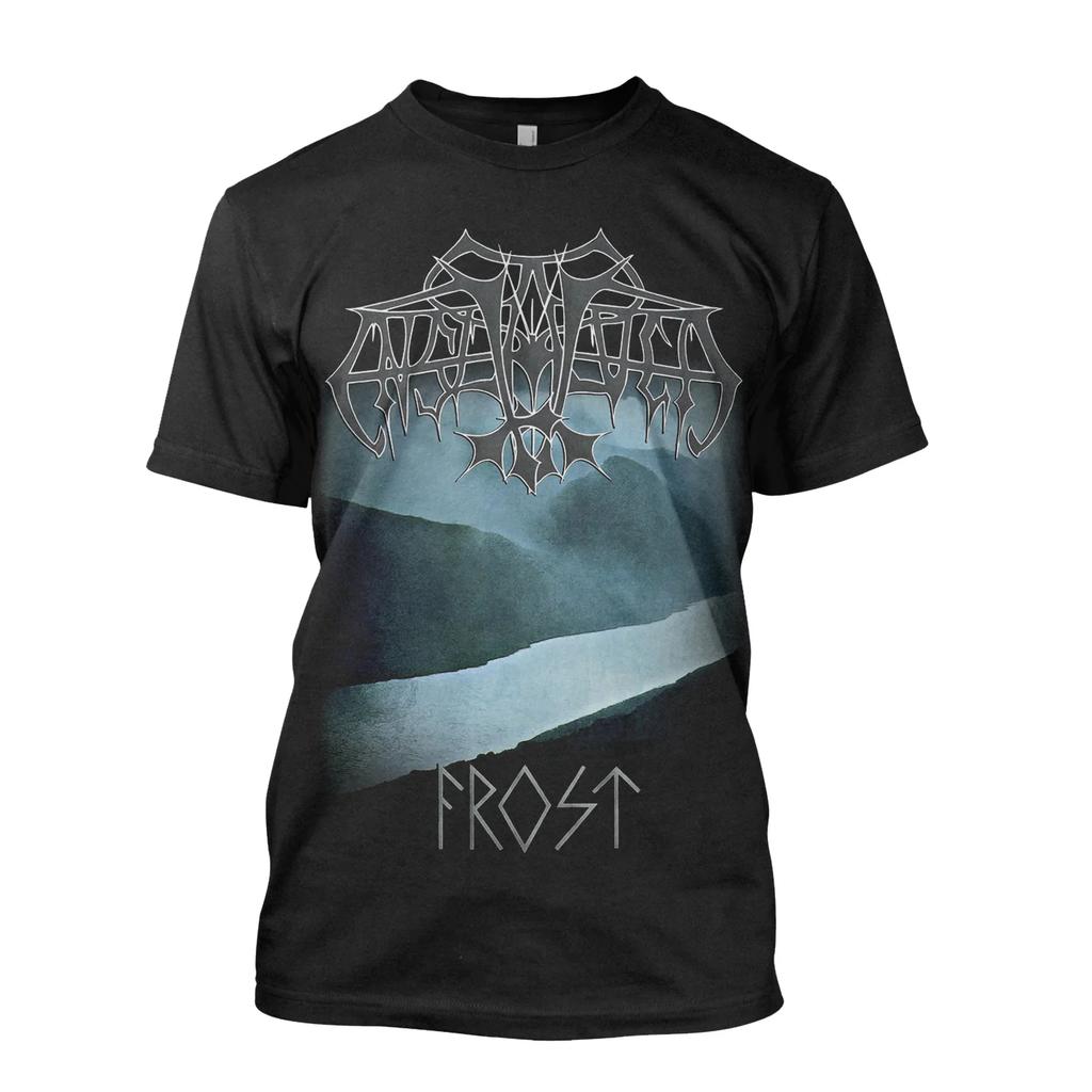 Enslaved Frost Rock Band Casual Tshirt Luxury Brand for Men and Women Top  2026
