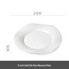 Zhishi Nordic Bone China 3-Compartment Serving Plate