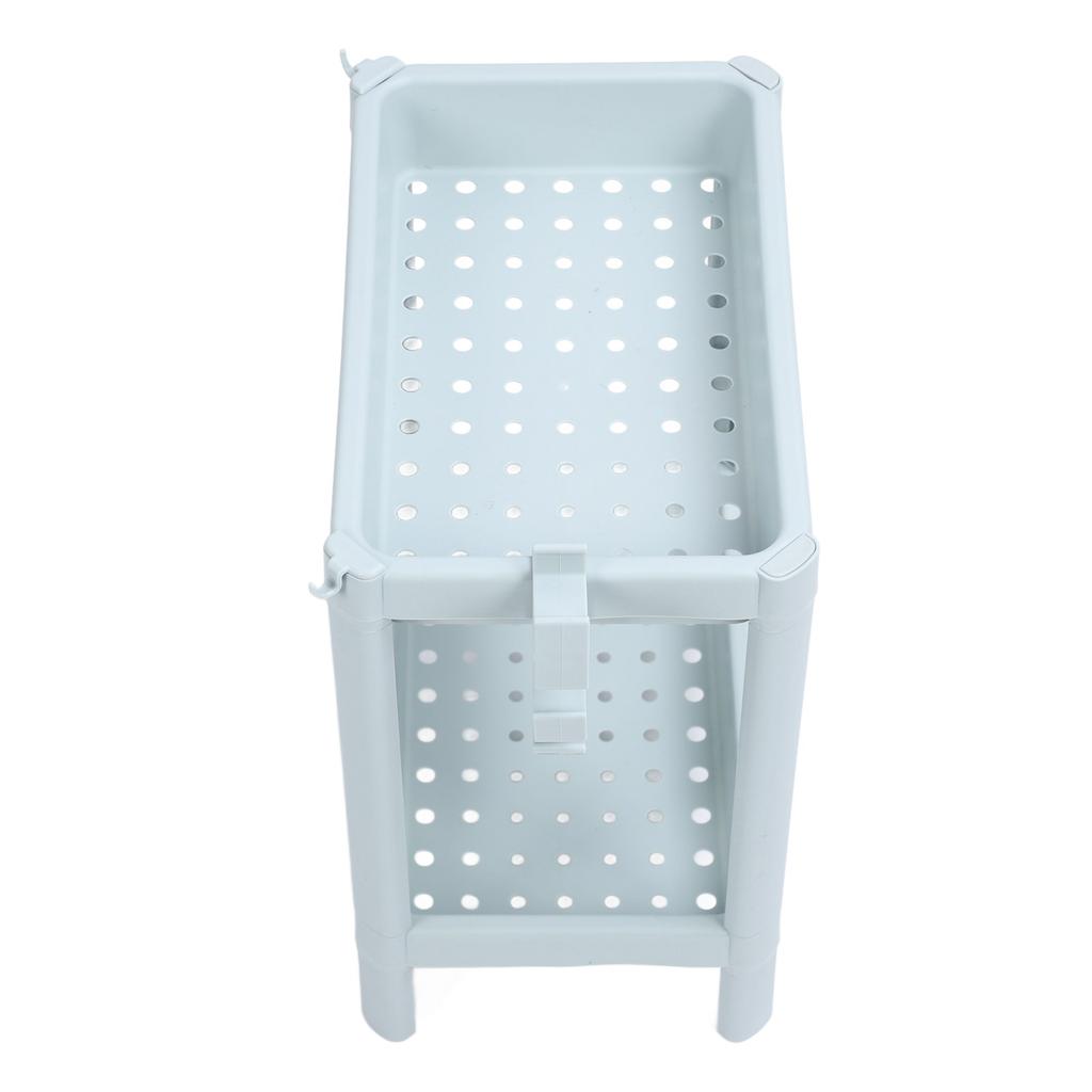 Bathroom Floor Storage Shelf Bathroom Storage Open Shelf Unit Freestanding Corner Rack Shelves Storage Rack Nordic Blue