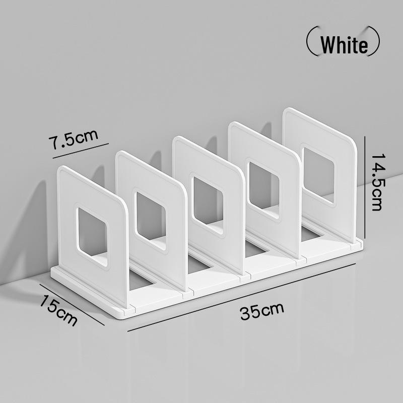 Foldable Desktop Book Stand & Storage Rack for Students