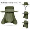 New Sun Protection Fishing Hat Summer Breathable Mesh Camping Hiking Caps Anti-UV Sun Hat Mountaineering Caps Mens Panama Hat