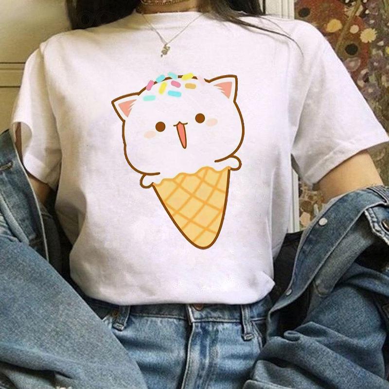 Chibi Ice Cream Cat Drawing Clipart 